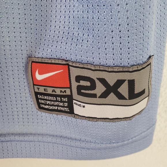 North Carolina Tar Heels Jersey Mens 2XL NCAA Basketball Nike HEELS Polyester - Picture 3 of 12